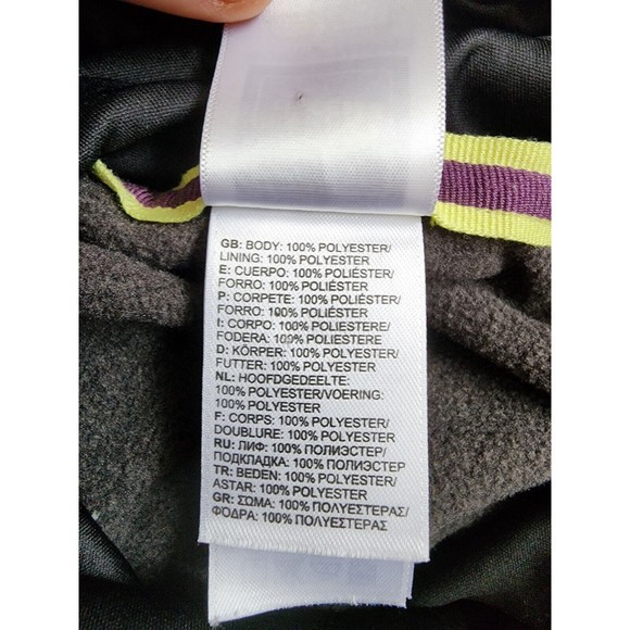 The North Face Womens Gray Pullover Hoodie Size XL Drawstring Neck - Picture 6 of 7